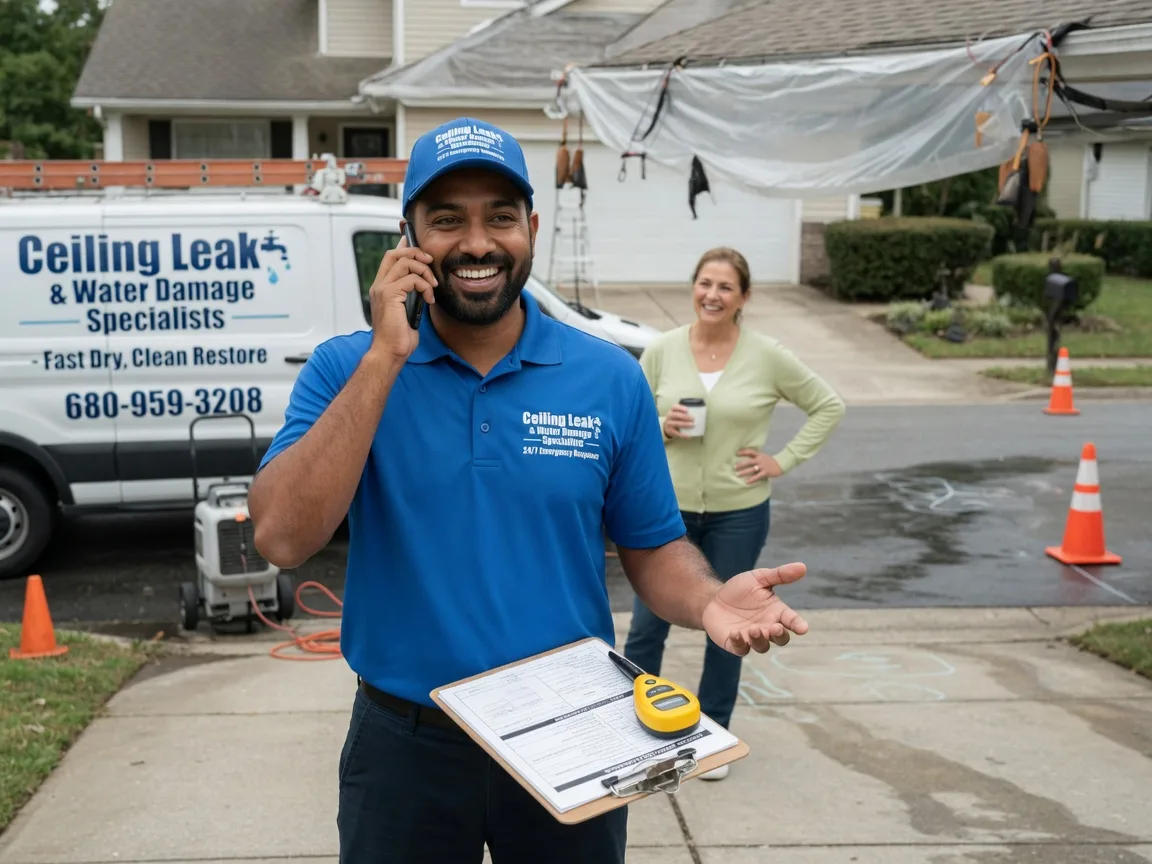 Ceiling Leak Cleanup Shamokin Dam, PA FAQs